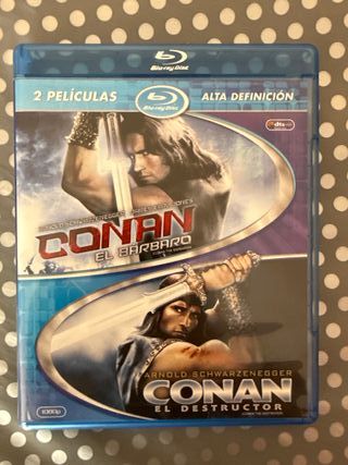 Blu-ray Conan El Bárbaro + El Destructor