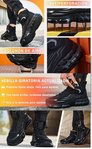 NUEVO! Botas de Seguridad Ligeras talla 44