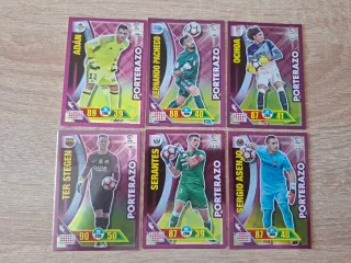 Cromos Adrenalyn 2016-17 Porterazos