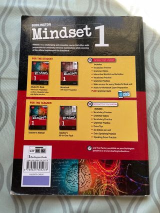 Mindset 1º Bachillerato Students Book Cataluña