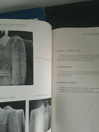 Trattato-la moda maschili.  Libri rari