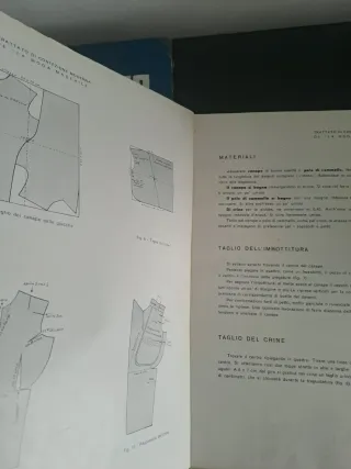 Trattato-la moda maschili.  Libri rari