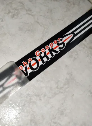 Battitacco logo JCW per Mini r53