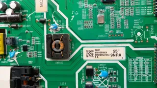 TV Samsung 55q90r. Despiece. Panel roto por golpe