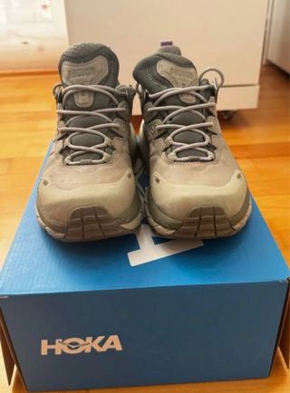 Zapatillas Hoka W Kaha 2 Low GTX Slate/Ba