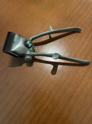 Cortapelos antiguo manual