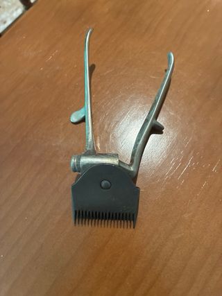 Cortapelos antiguo manual