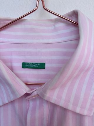 Camisa Vintage United Colors of Benetton Rayas