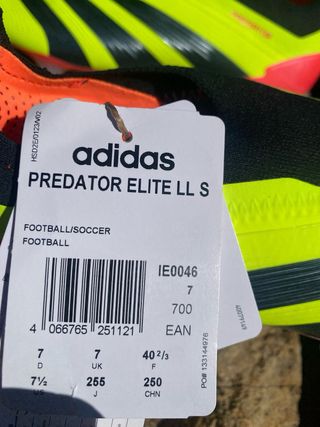 Zapatillas Adidas Predator Elite LL talla 40 2/3