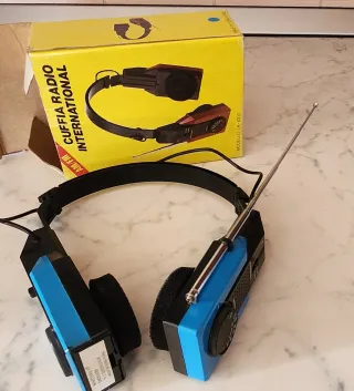 Cuffia Radio AM/FM Vintage Anni '80