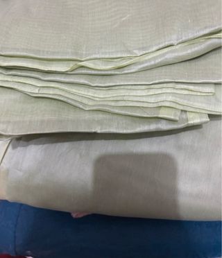 Set 2 Tende Verde Mela 140x220