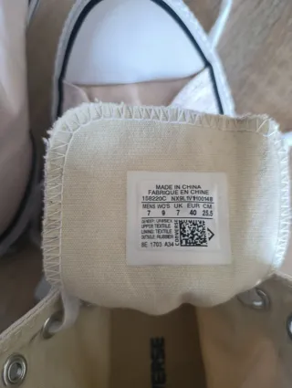 Zapatillas Converse Talla 40 Rosas