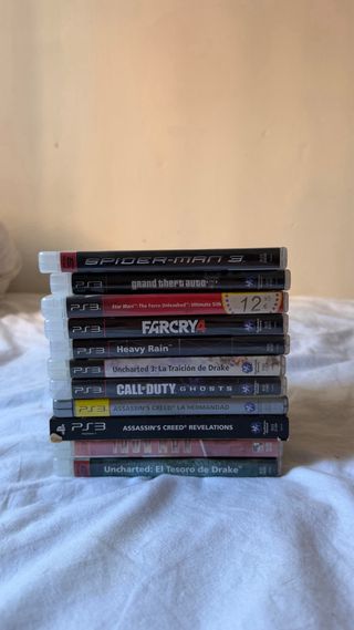 Lote de juegos Play Station 3. Funcionan todos