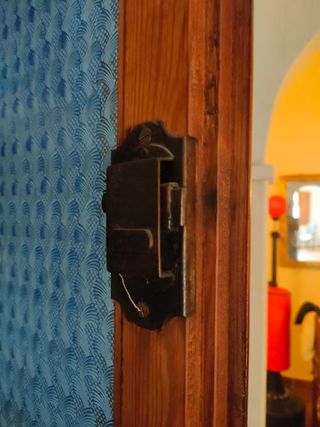 Mueble vitrina aparador Isabelino siglo XIX