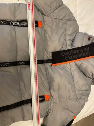 Cazadora GeoNorway Expedition Gris Naranja