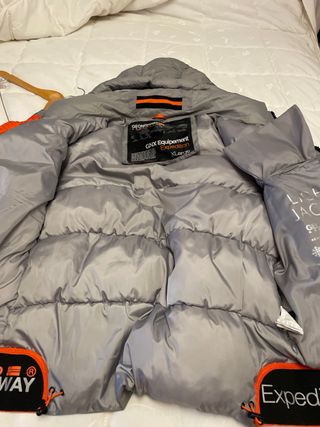 Cazadora GeoNorway Expedition Gris Naranja