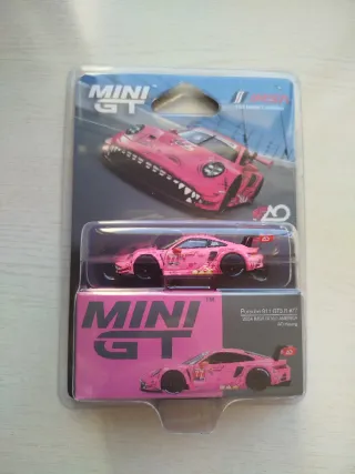 Mini GT Porsche 911 GT3 R 77 Rex coche Nuevo 1:64