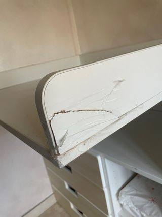 Fasciatoio trasformabile in scrivania