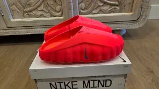 Nike Mind 001 Slide Solar Red 44
