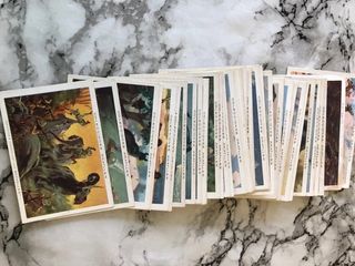 Cromos “Grandes Cacerías” Segrelles Amatller