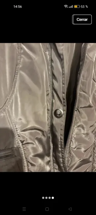 Abrigo de mujer marrón