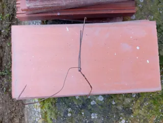 Lote de baldosas blancas