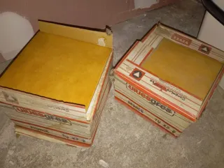 Lote de baldosas blancas