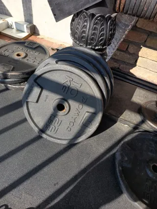 4 Discos de Pesas 10 kg