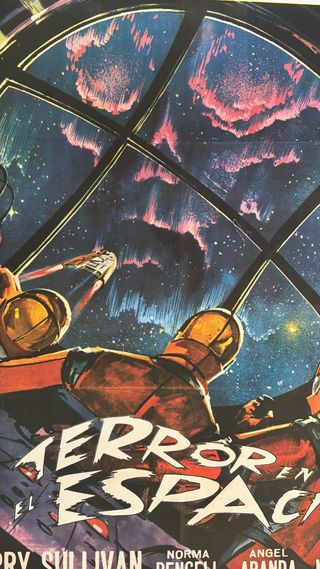 Terror en el Espacio - Póster Película Mario Bava