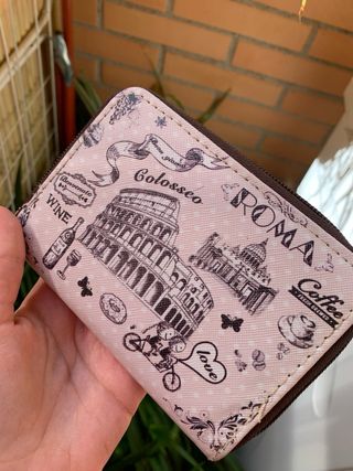Monedero Roma con dibujos