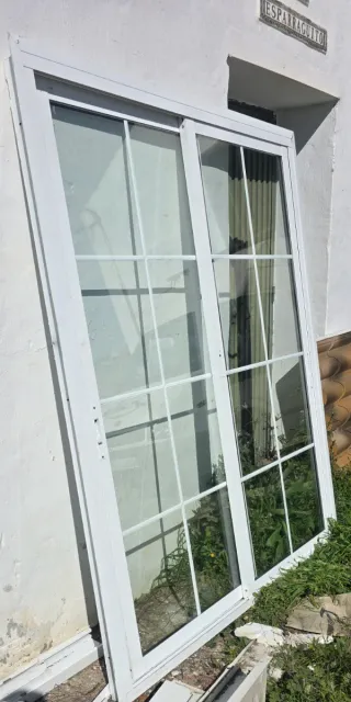 Ventana corredera balconera 2 hojas