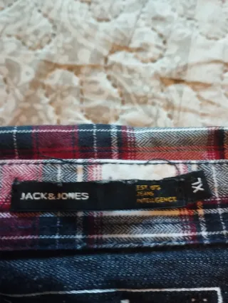 Camisa Jack & Jones cuadros XL