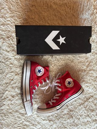 Converse All Star Rojas Talla 38