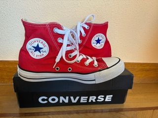 Converse All Star Rojas Talla 38