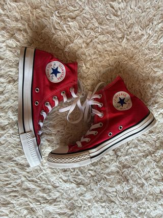Converse All Star Rojas Talla 38