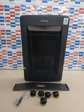 Stufa a gas a fiamma blu pieghevole 4200 W 2 livelli - Cecotec