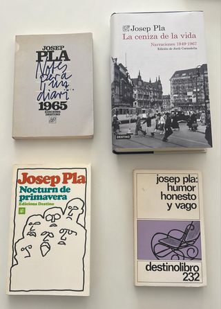 Pack de 4 llibres Josep Pla