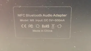 Transmis/Receptor Bluetooth NFC 5.0 M8