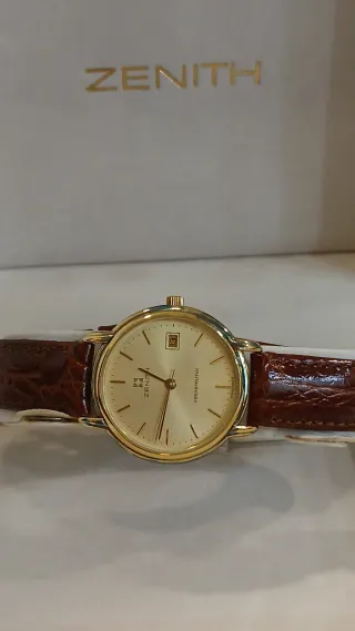 Relógio Zenith Cosmopolitan Dourado Novo