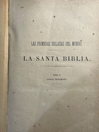 Antigua edición Las Primeras Bellezas del Mundo