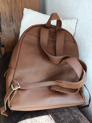 Mochila Desigual Marrón Grande