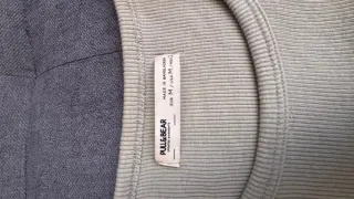 Camiseta Pull and Bear beige