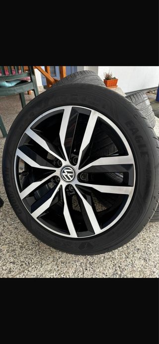 Llantas Vw Golf 7 & R 17" Madrid con neumaticos