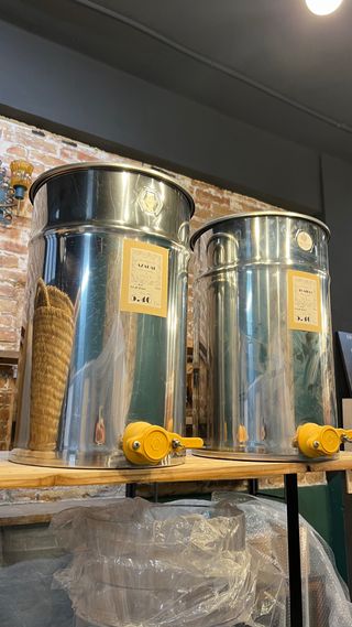 Barril Acero Inoxidable Italiano para Miel