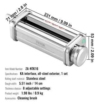 Rodillo VEVOR para Batidora KitchenAid