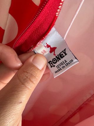 Traje flamenca, talla 38, en buen estado