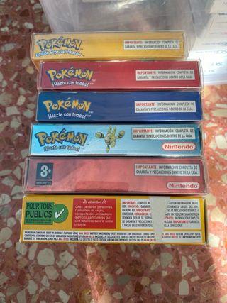 Lote pokemon Nintendo gameboy