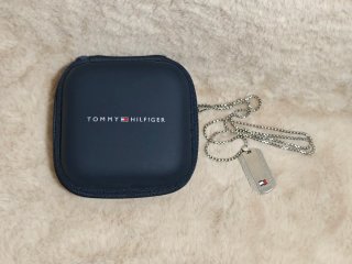 Collar Tommy Hilfiger Plateado Hombre