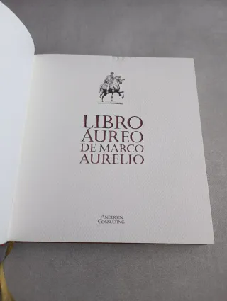 LIBRO ÁUREO DE MARCO AURELIO.