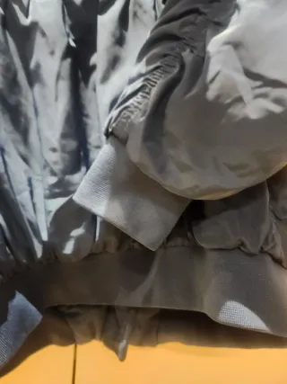 Chaqueta Bomber Bershka Azul